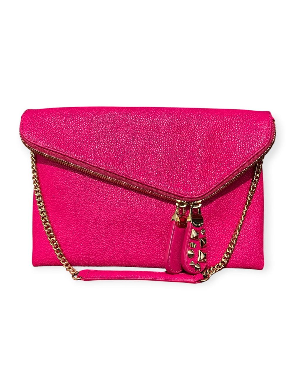 Henri Bendel Pink Debutante Convertible Clutch NWOT - Picture 2 of 8